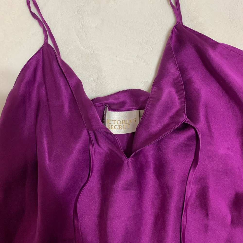 Victoria secret silk slip dress